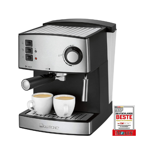 Machine Expresso Profissional 15Bar Noir/Inox CLATRONIC ES3643