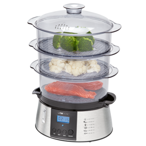 Cuiseur à vapeur Clatronic DG 3547 en Inox
