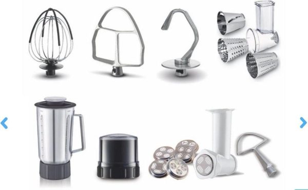 Pétrin Multifonction Kit De 7 Accessoires 4.6L 1100W Moulinex QA613DB1 – Image 2