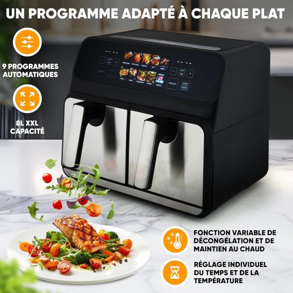 FRITEUSE SANS HUILE 8 LITRE PC-FR 1287 H – Image 4