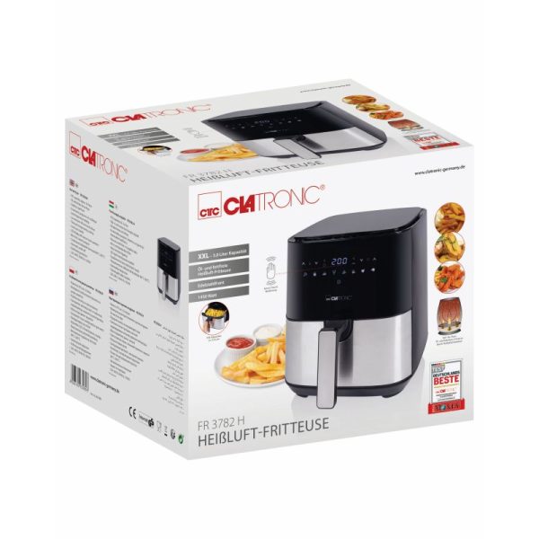 Friteuse à air chaud 5L noir Clatronic FR 3782 H Noir – Image 3