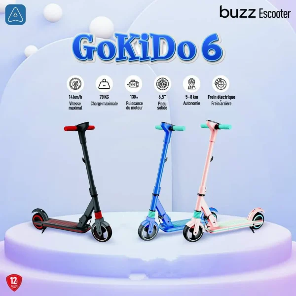 Trottinette électrique ACE Gokido 6
