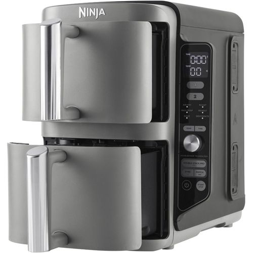 Friteuse AIR FRYER Ninja Double Stack DualZone SL400EU 2470 W Noir et Gris