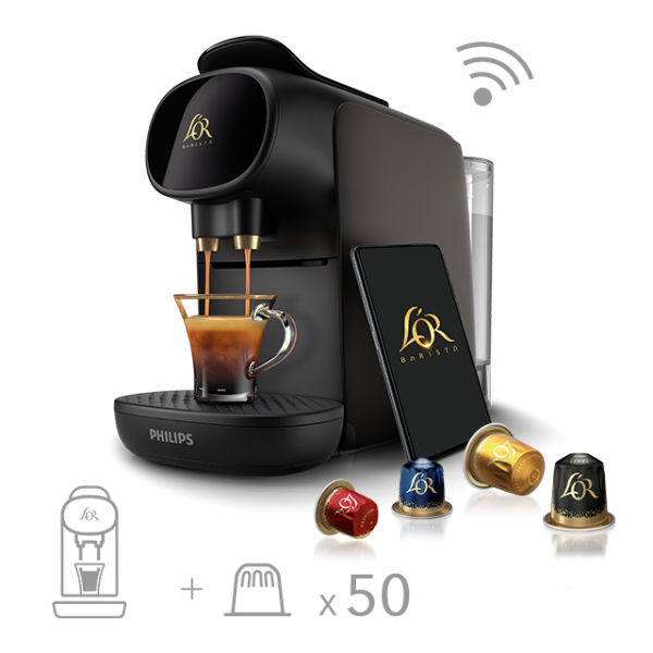 CAFETIERE PHILIPS L'OR +50 CAPSULES