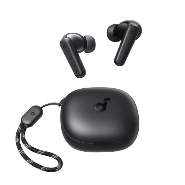 Anker Écouteurs Soundcore R50i TWS - Pilotes 10 mm Big Bass - Bluetooth 5.3 - 30 h d'autonomie - Étanchéité IPX5 - Appels IA 2 micros - 22 égaliseurs