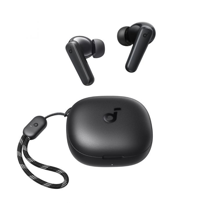 Anker Écouteurs Soundcore R50i TWS - Pilotes 10 mm Big Bass - Bluetooth 5.3 - 30 h d'autonomie - Étanchéité IPX5 - Appels IA 2 micros - 22 égaliseurs