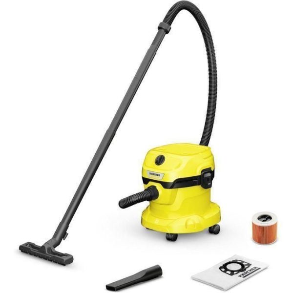 Karcher Aspirateur WD2 Plus eau et poussière 1000W 15L