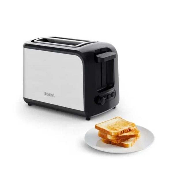 Tefal Grille-pain inox Multifonctions Noir 850W TT410D10