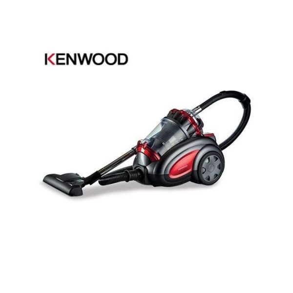 Kenwood Aspirateur Traîneau Cyclonique - Vbp80 - 2200 W - Noir / Rouge